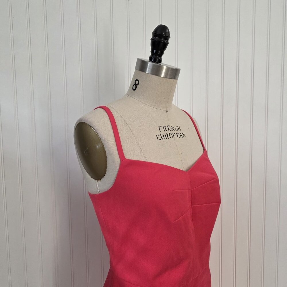 Banana Republic Bi-stretch Sleeveless Sheath Dress – Pink Classic & Chic Sz 10 - Picture 4 of 9